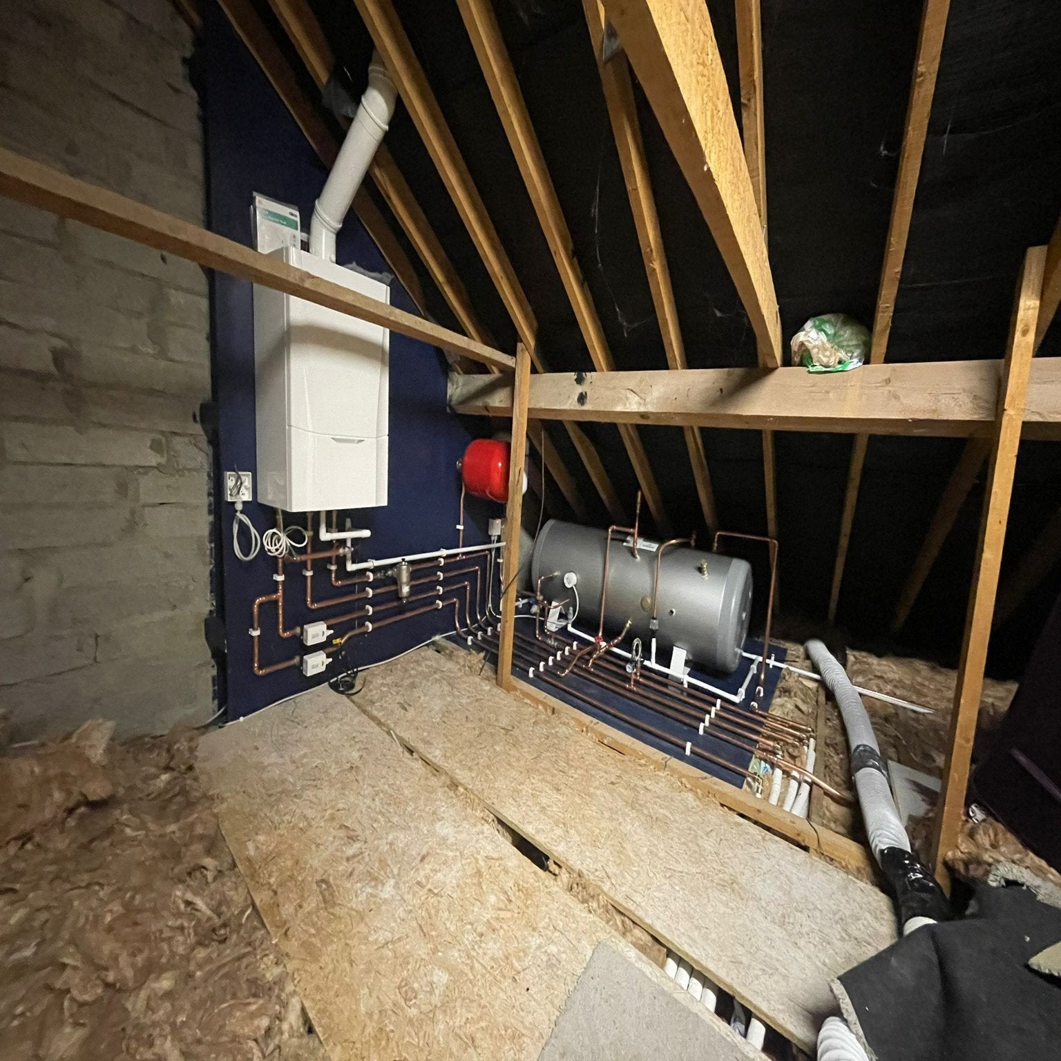 EnergyUpgrade.ie team installing a combi boiler in Portmarnock near me.